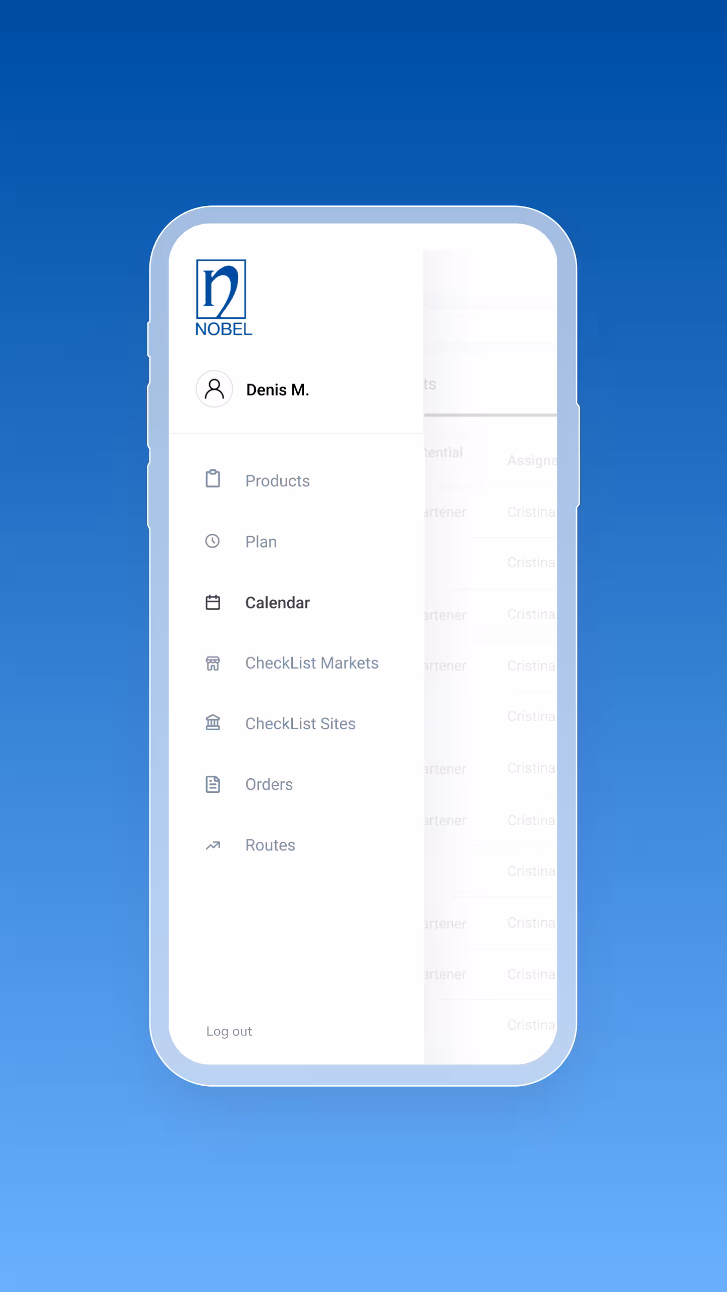 nobel project screenshot